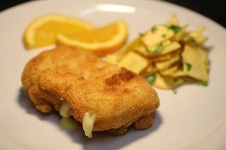 Cordon Bleu com Batata Frita ao Palito