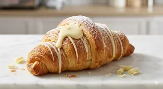 Cornetto cioccolato bianco 