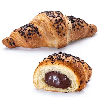 Cornetto con cioccolato