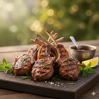 53 Costolette di agnello grill