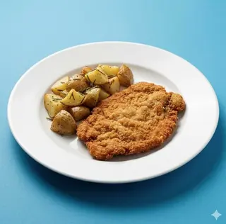 Cotoletta con patate