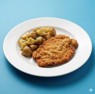 Cotoletta con patate