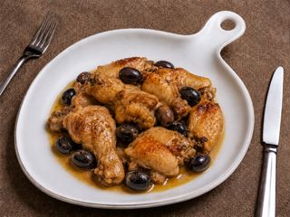 Cotos de Frango com Azeitonas