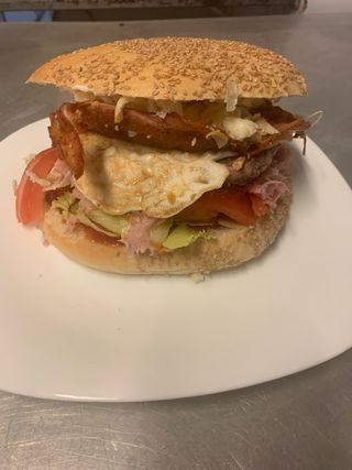 Crea il tuo hamburger grande