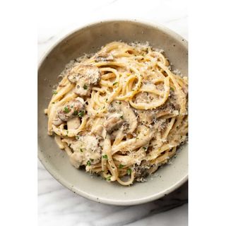 Creamy mushroom pasta