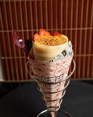 10. Crepe Nutella fritta