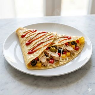 Crepes salato petto pollo