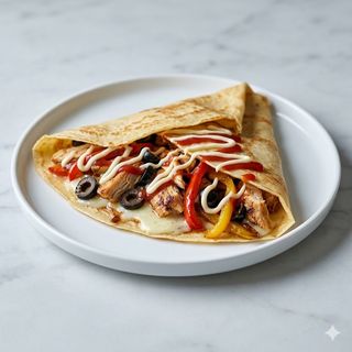 Crepes salato pollo