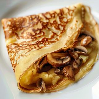 Palačinka sa krompirom i pečurkama