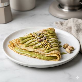 Crêpes pistacchio