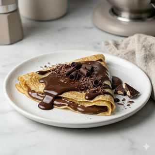 Crêpes cioccolato fondente