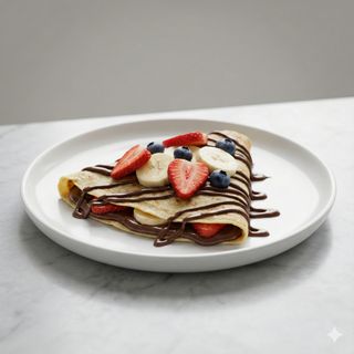 Crepe Nutella e fragola
