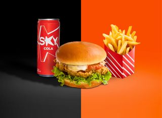 Crispy Burger  obrok