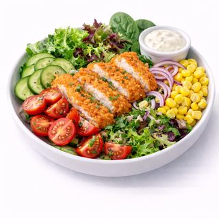 Crispy chicken salad