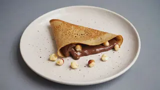 Crispy Kinder palačinka