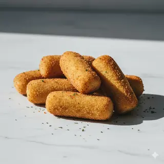 Crocchettone con prosciutto e formaggio