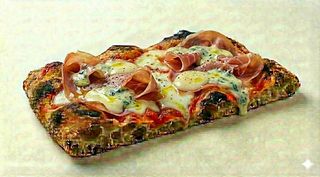 Crudo e gorgonzola al taglio