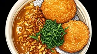 Curry rice korokke
