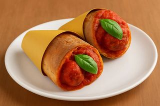 Cuzzitiello con polpette