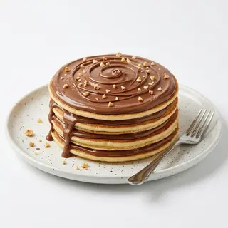 Pancake AU Nutella