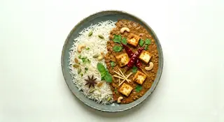 Dal panir chawal