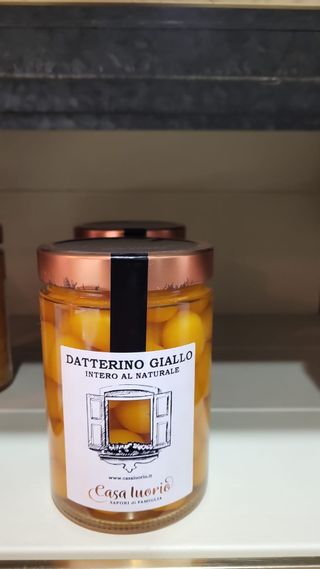 Datterino giallo al naturale