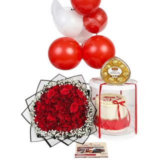 Perfect Love Gift Combo (500g Cake)