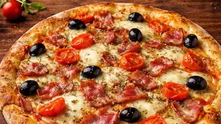 Pizza tonda  deliziosa