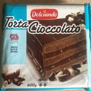 Dolciando torta ricoperta di cioccolato 400 g