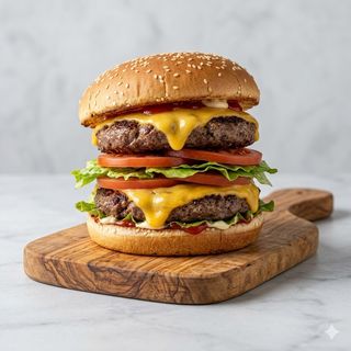 Doppio cheese burger