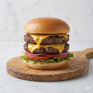 Double cheesburger