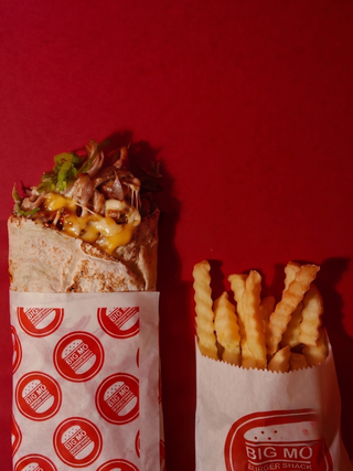 Double Cheese Chicken Shawarma