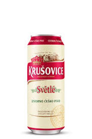 Pivo Krušovice 0.5l