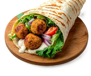 Durum Falafel com Queijo