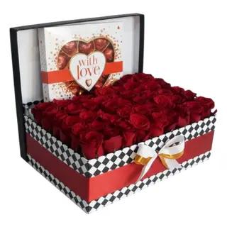 Roses and Chocolates Gift Box