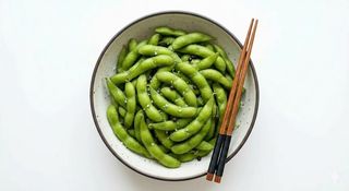 Edamame al vapore