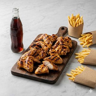 Family menú 19 alette di pollo grigliate