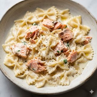 Farfallette al salmone