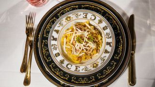 Fettuccine al ragù bianco
