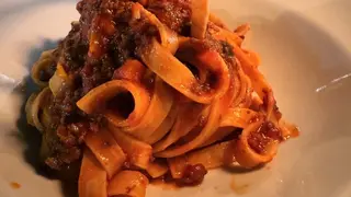 Fettuccine al ragù