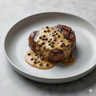 Filetto al pepe verde
