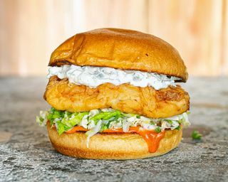 Fish burger