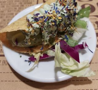 Flower tacos menù