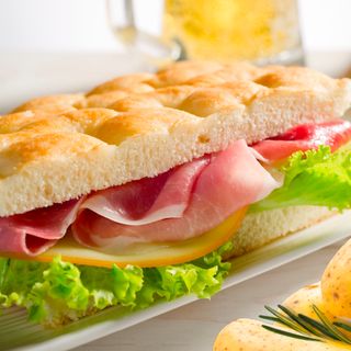 Focaccia calda componibile