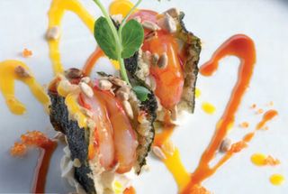 103. Foie nori grass ebi