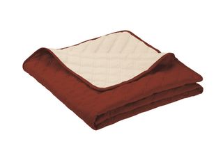 Cuvertura 2in1 Dormeo Fusion (140x200). Culoare: bordo/bej