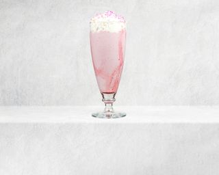 Frappe con panna