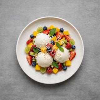 Fruit Salad with Ice