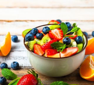 Frutta fresca al naturale