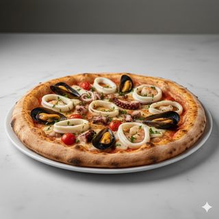 Pizza frutti di mare